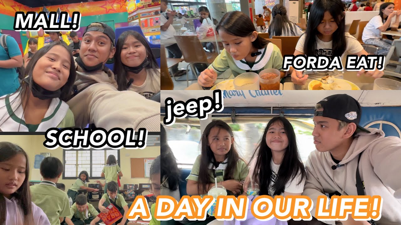 EP 1: A DAY IN A LIFE with Althea & Chloe! (MALL & SCHOOL GANAPS!) | Grae and Chloe