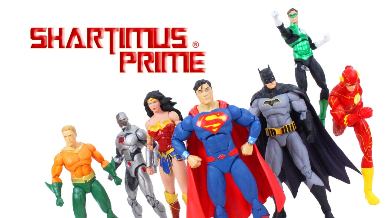 Обзор коллекционных фигурок DC Justice League Icons Rebirth из 7 предметов