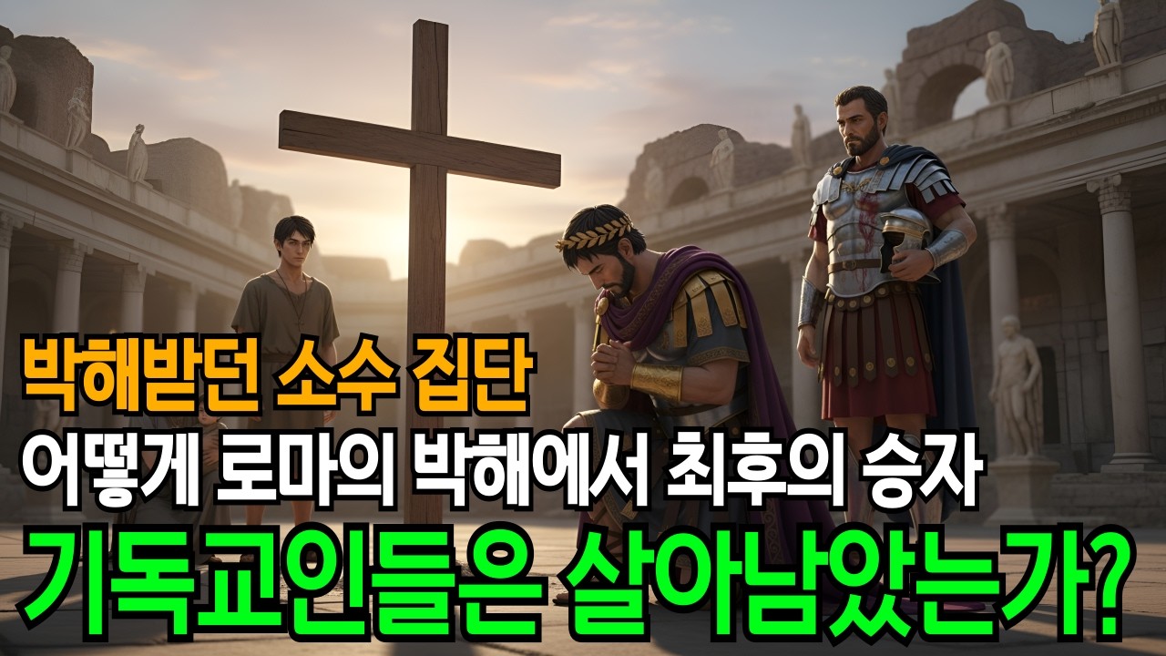 로마의 박해에서 기독교는 어떻게 살아남았는가! 죽어야 사는 종교! 로마 제국이 기독교 말살에 실패할 수밖에 없었던 역사적 진실! ㅣ자면서 듣는 이야기세계사 ㅣ오디오북