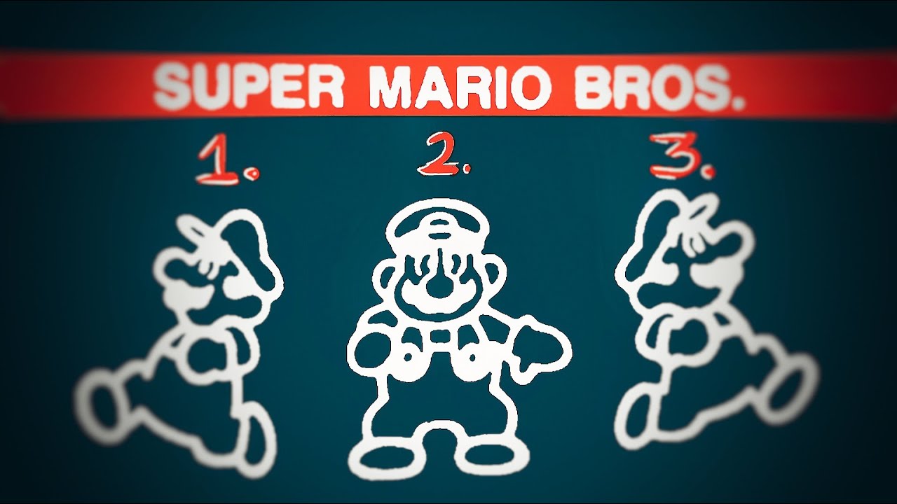 ...была ли Super Mario Bros. 1 буквально разделена на 3 части?