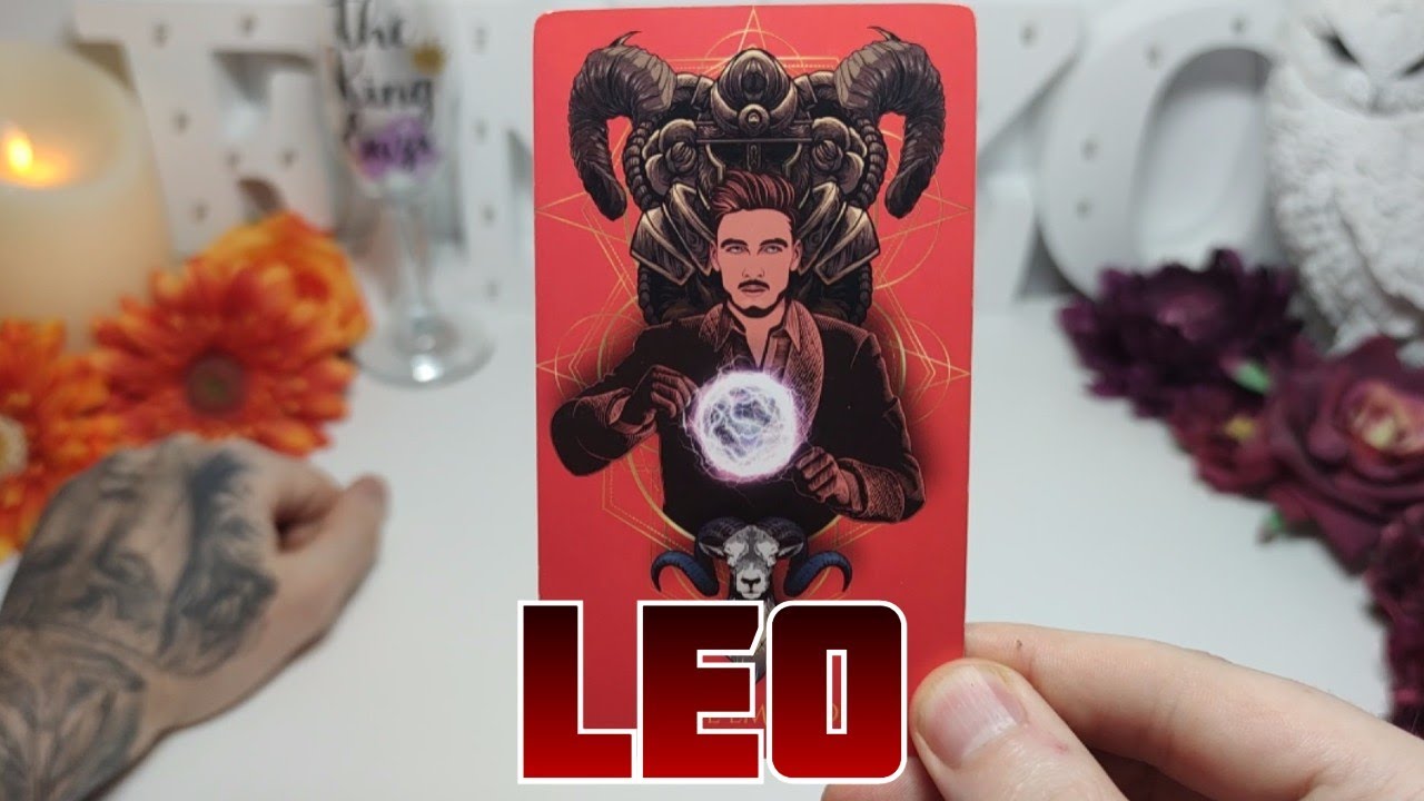 LEO ♌️ SE ENAMOR&Oacute; DE TI Y YA NO PUEDE DISIMULARLO 😳🔥 HOROSCOPO #LEO HOY TAROT AMOR