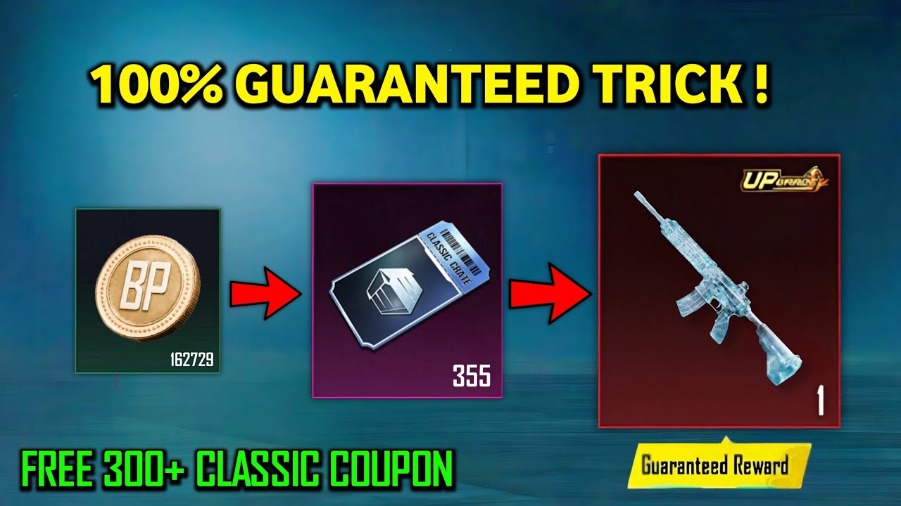 1000% GUARANTEED 😍 M416 Glacier UNLOCK! | Free Classic Crate Coupon | M4 Glacier Classic Crate Trick