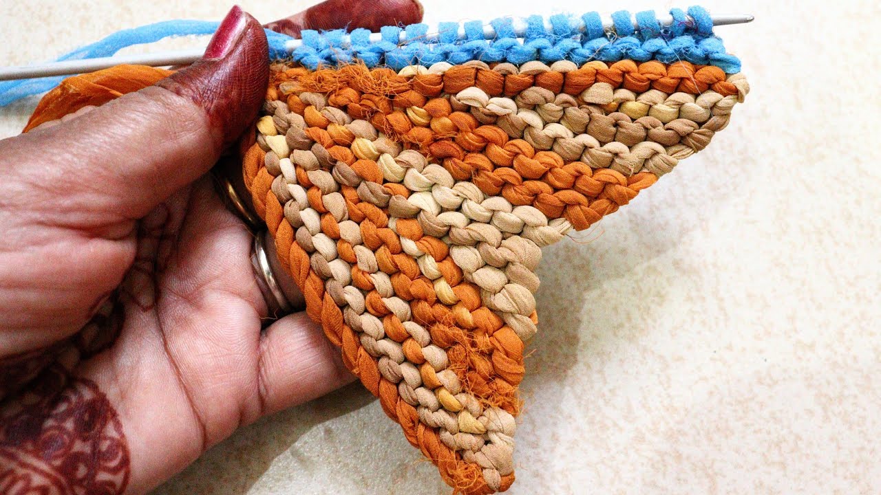 Star shaped paydan design | तितली के आकार का पायदान । New doormat design.