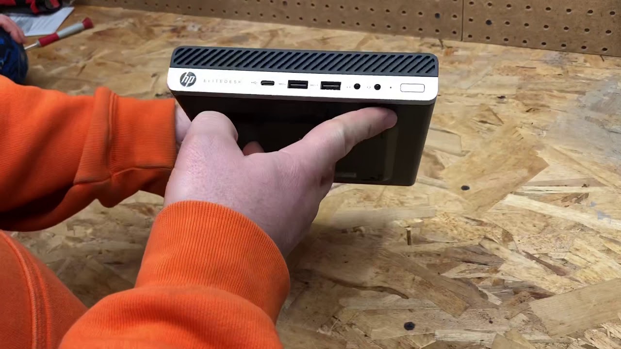 Memory RAM Upgrade quick and easy on HP EliteDesk 800 G3 mini PC Intel core i7 computer 32GB easy!