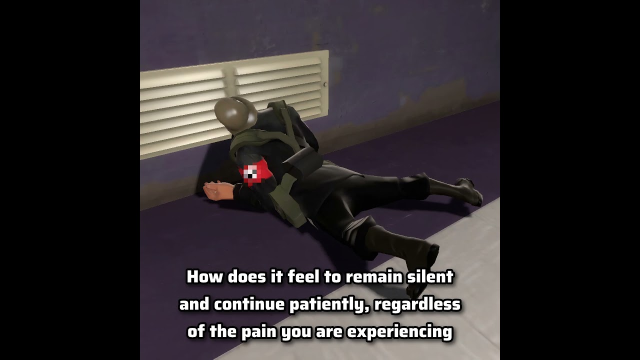 How does it feel to remain silent and continue patiently 