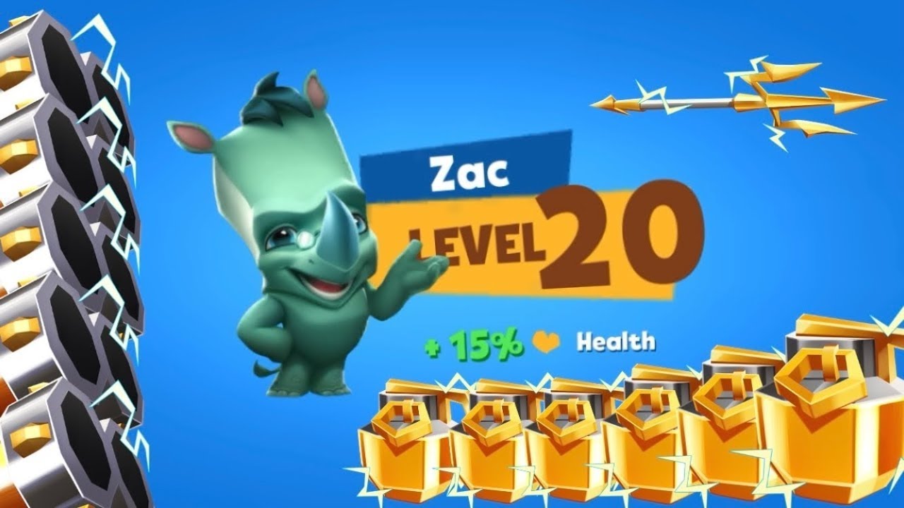 *Level 20 Zac* is Tough | Zooba Tai Lung New Character Gameplay | Zooba x Kung Fu Panda