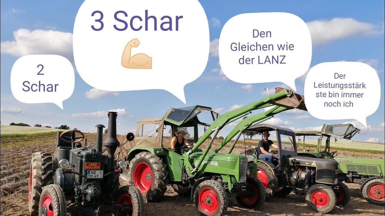 Pflugschar Wette | Wer schaff wieviel Schar ? |  Tag der Entscheidung