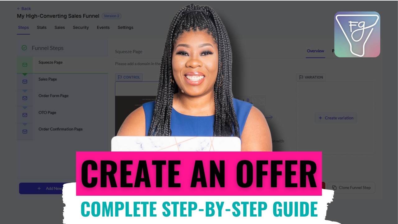 How to Create & Sell Your Product Offer in FG Funnels (Step-By-Step Tutorial)