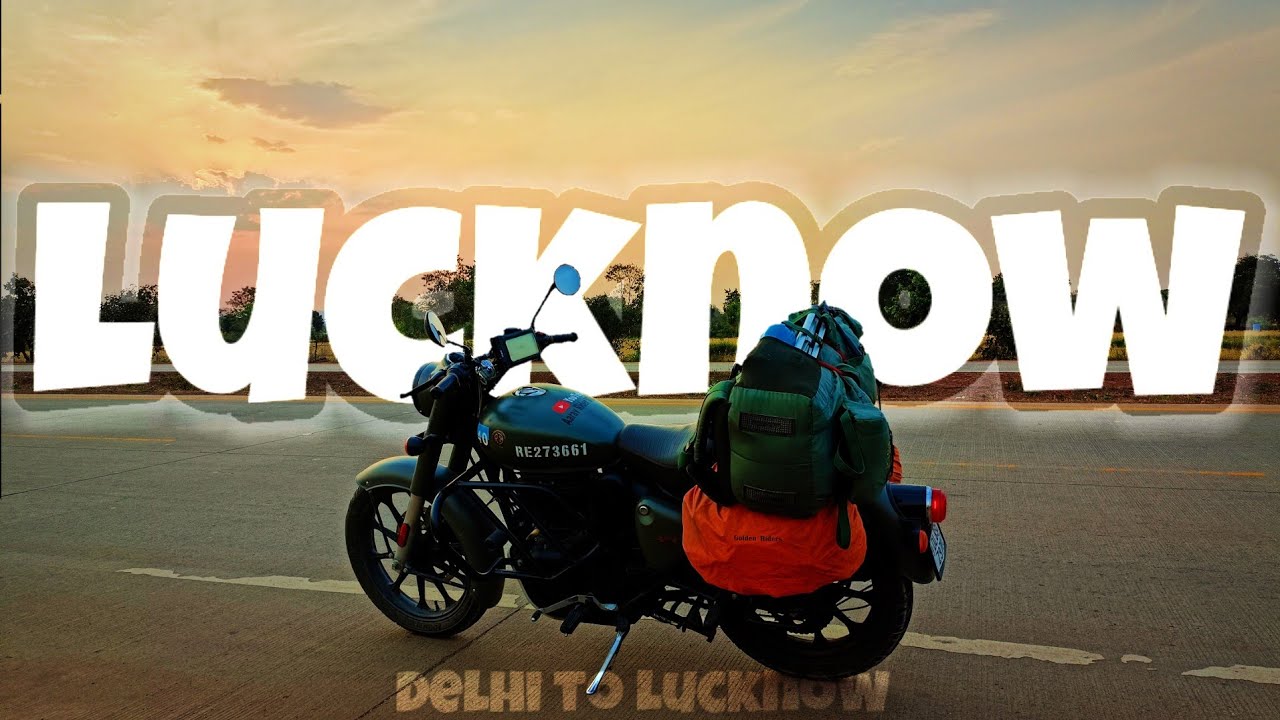 Delhi To Lucknow Nonstop By Bike || Ep - 1 || Total Ride 546 km.