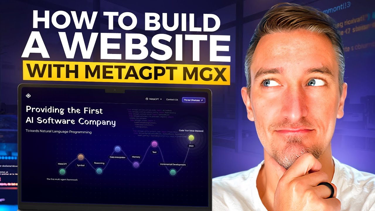Как создать бизнес-сайт с помощью MetaGPT X (MGX)