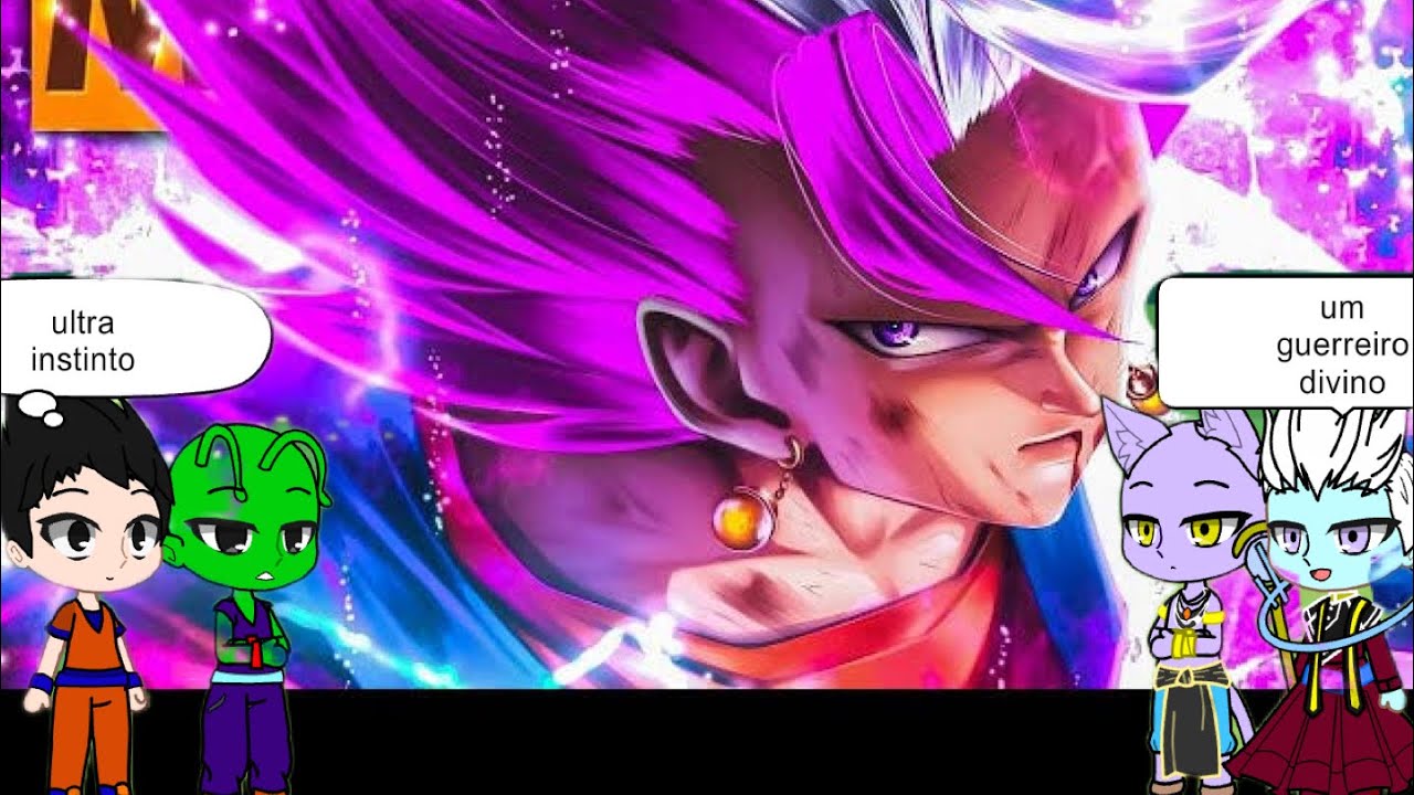 Universo 7 sem Goku e Vegeta react a rap do Ultra Vegetto