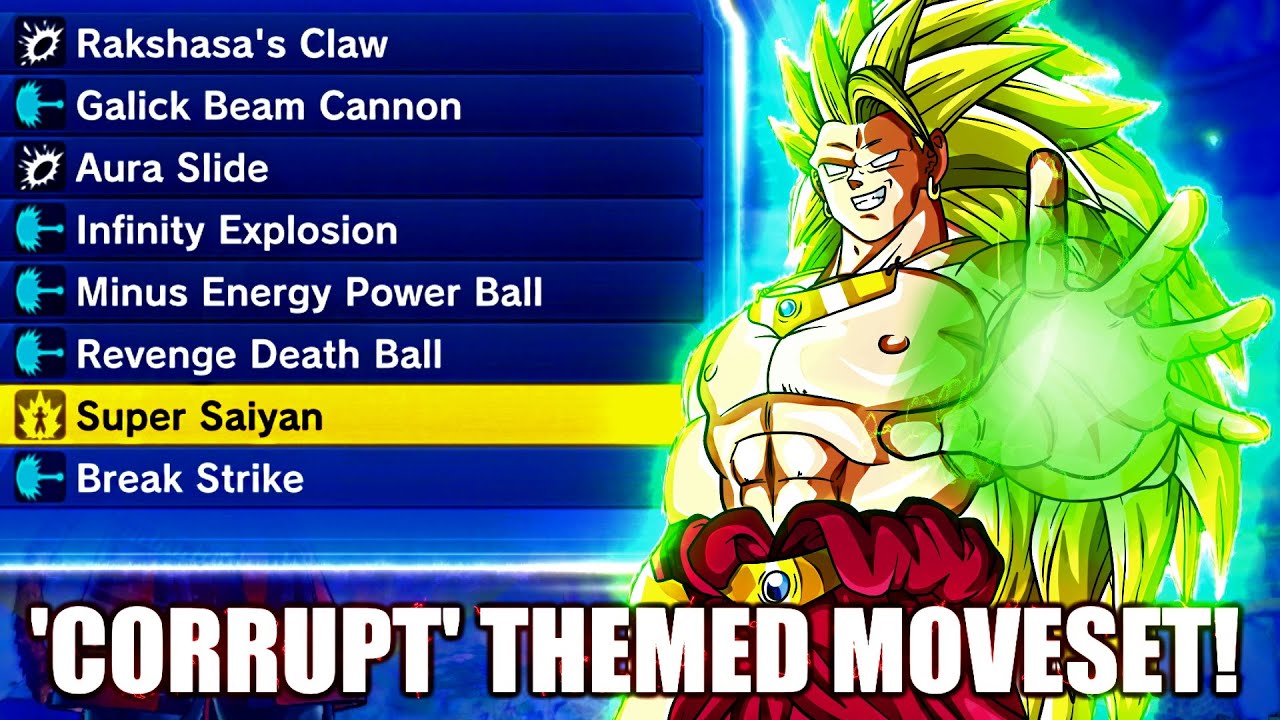 Full 'Corrupt' Themed Moveset! | Dragon Ball Xenoverse 2