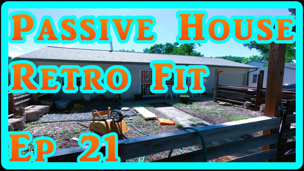 Paul's Passive House 1950's Retrofit Ep. 21: Installing Zip R Sheathing