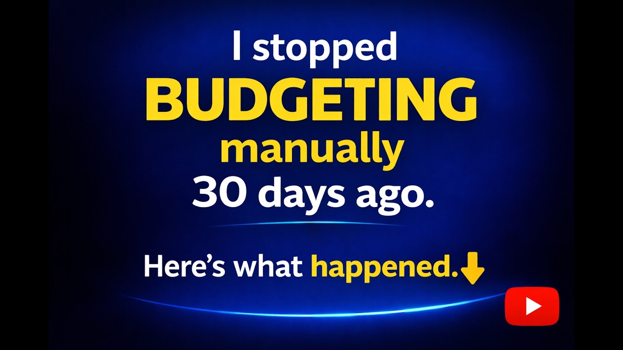 AI Budgeting in Australia — My Money Ran Itself for 30 Days. #auzzielogic #personalfinance #ai