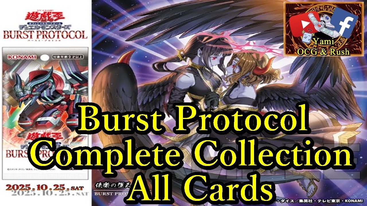 Yu-Gi-Oh Burst Protocol All Cards Complete Collection OCG 