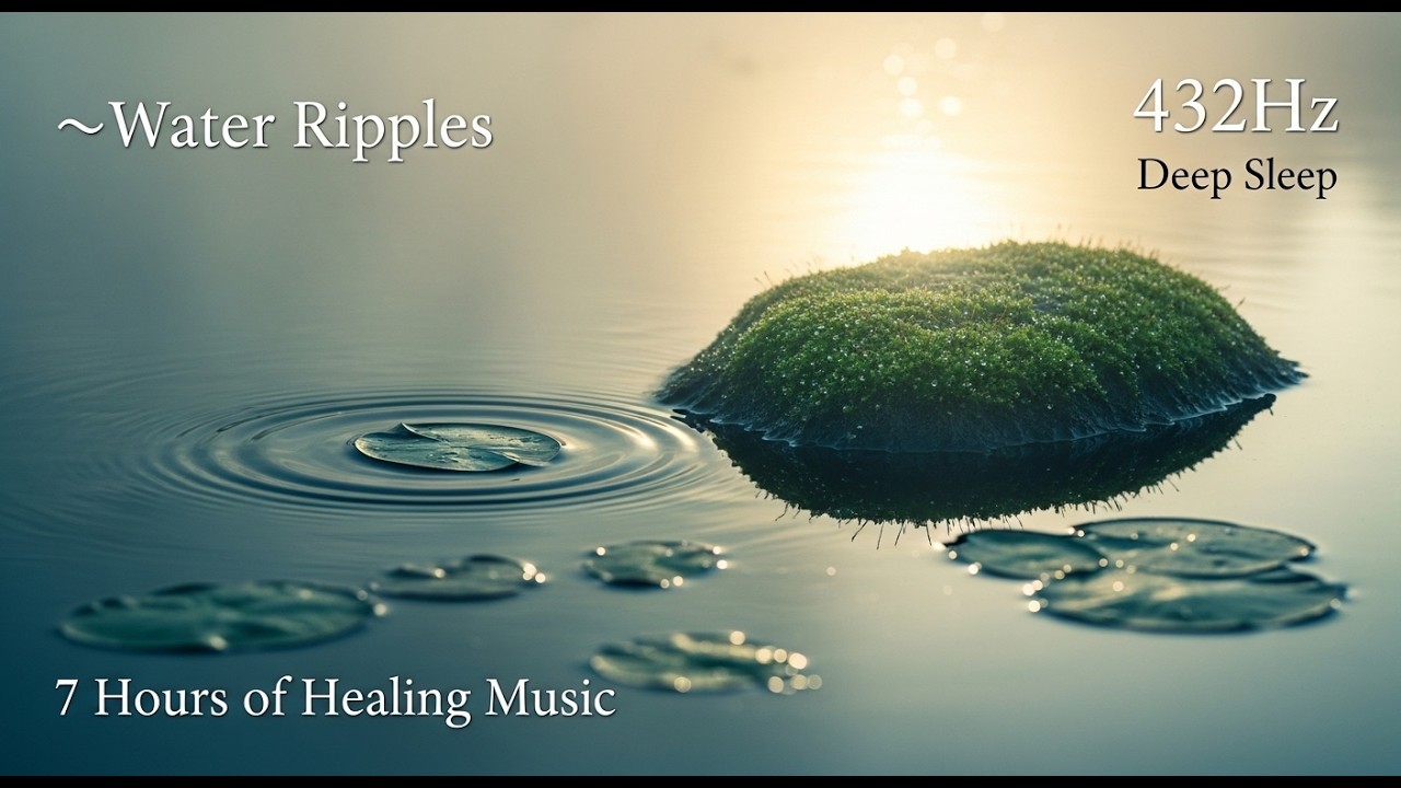 Relaxing Background Music for Everyday Life|432Hz 7.0h|Let peaceful music flow through your day.