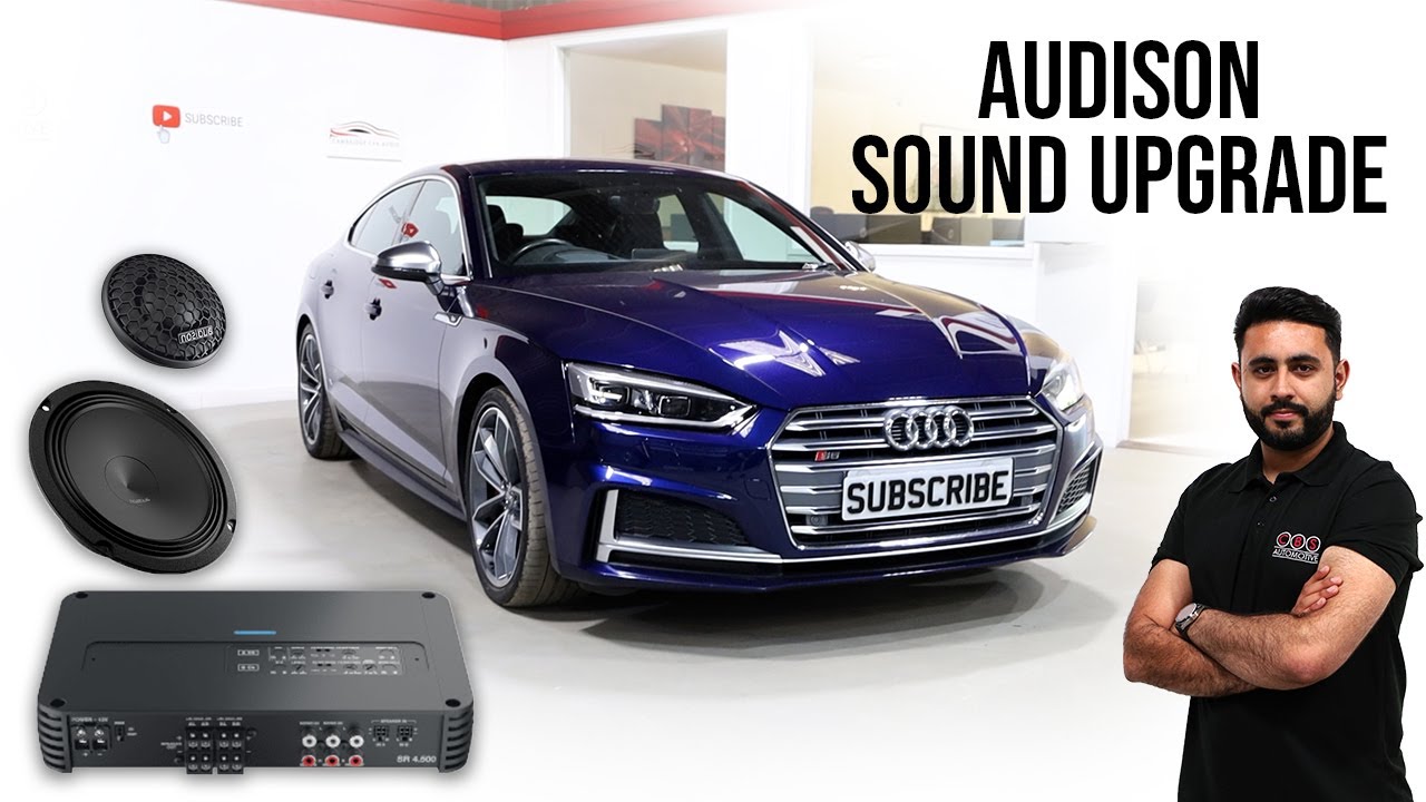 ОГРОМНОЕ улучшение звука | Аудиосистема Audi S5 с креплениями, напечатанными на 3D-принтере