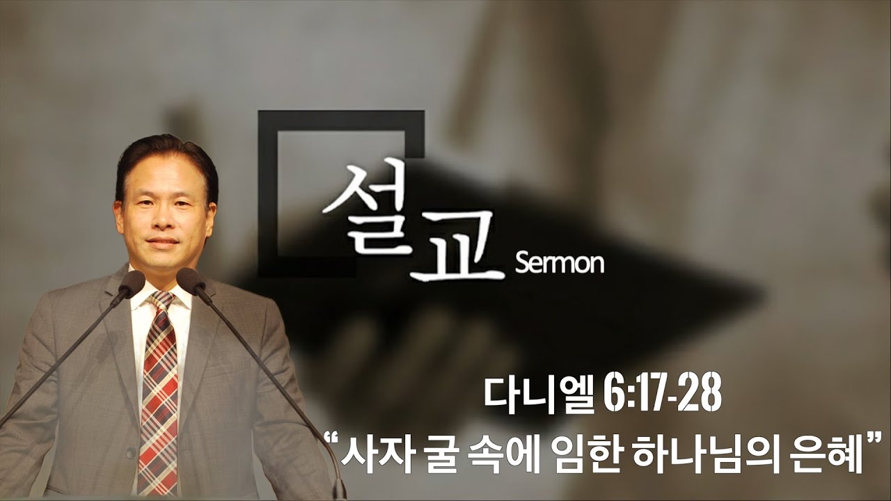 2026년 2월 8일 주일 설교 다니엘 (13) “사자 굴 속에 임한 하나님의 은혜”