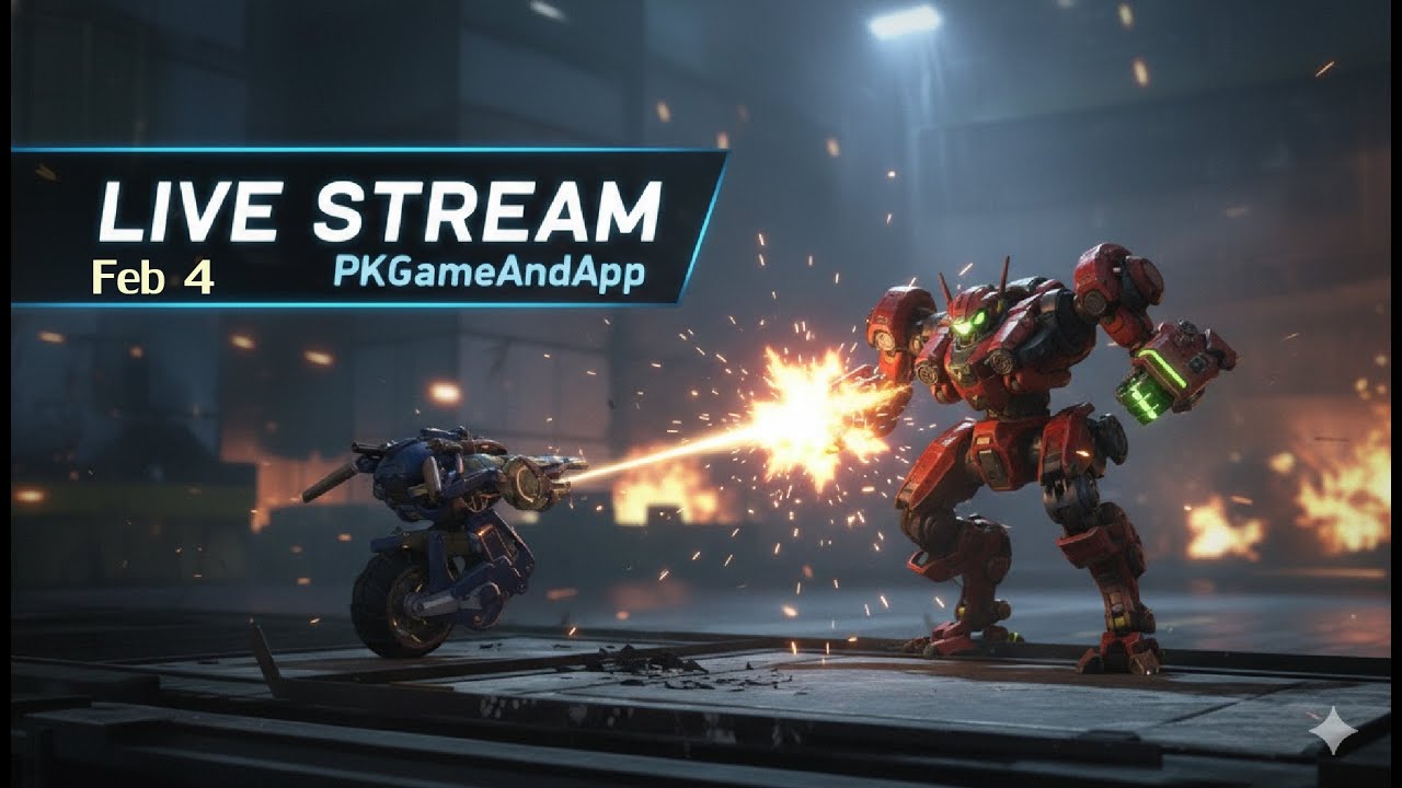 🔴 Live Now! : Mech Arena 5v5 Mayhem! Who Will Survive?  |Feb 4  #PKGameAndApps #mecharena