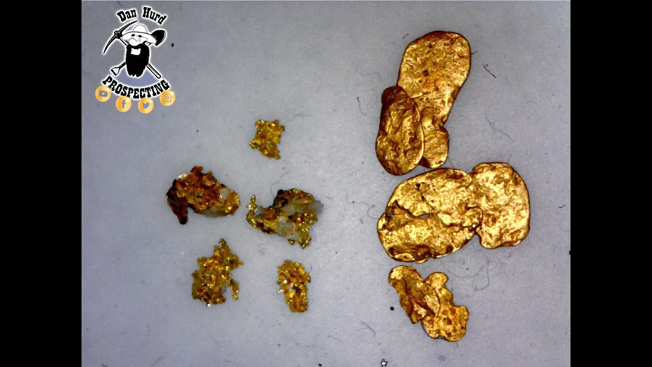What's the difference? Placer Gold vs Hard Rock Gold