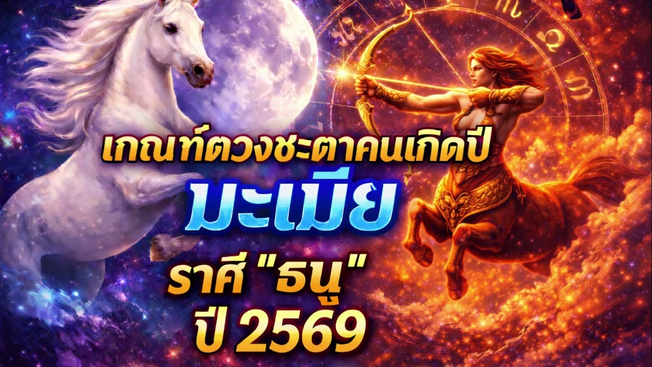 เกณฑ์ดวงชะตาคนเกิดปีมะเมีย ราศีธนู