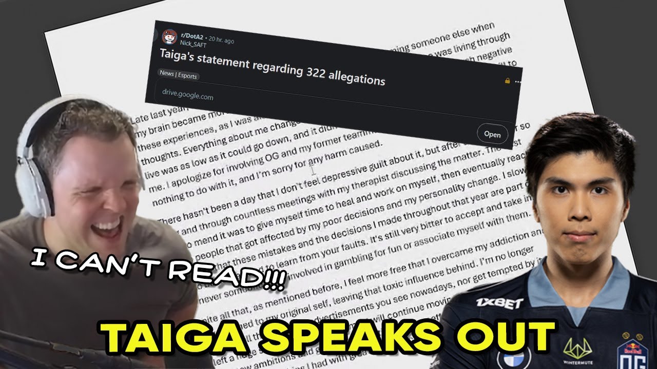 Bulldog Checks out Taiga's Statement on 322 Allegations
