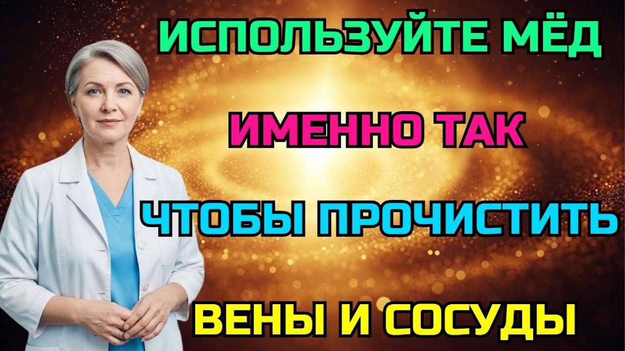 используйте мёд так для улучшения кровообращения и интимности после 60 | советы