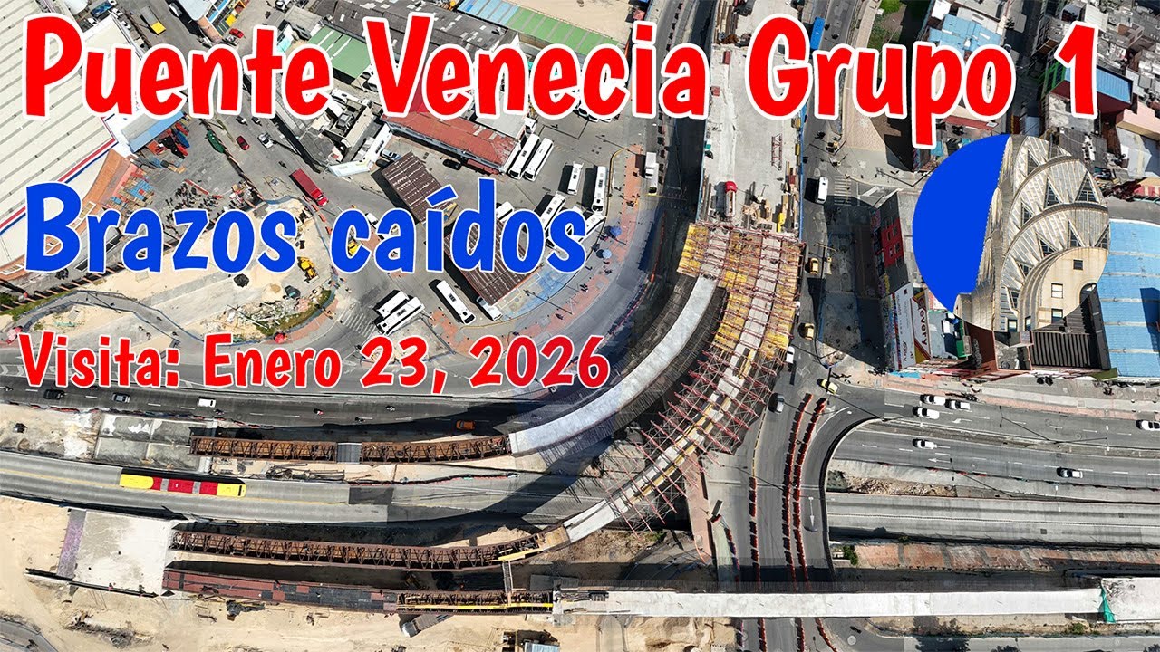Puente Venecia otra vez a brazos caídos Enero 23 2026