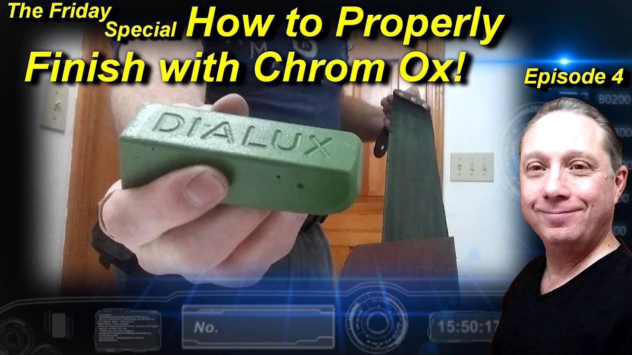 How To Properly Finish Your Straight Razor with Chrom Ox Ep4
