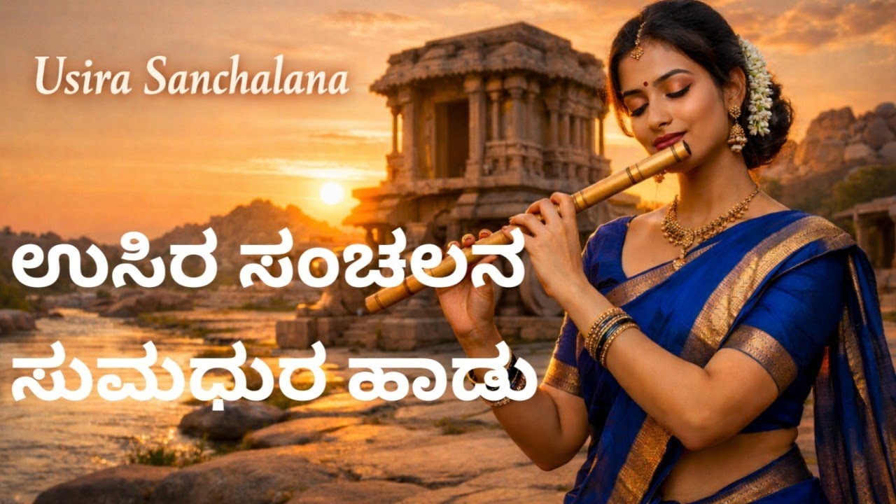 ಉಸಿರ ಸಂಚಲನ|Usira Sanchalana | ಹೊಸ ಹಾಡು Official Video |AI Creation|Music+Singer #NewKannadaMelody