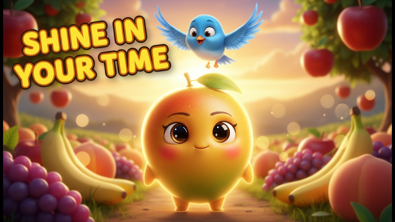 Shine In Your Time 🌟 | A Magical Fruit Story About Patience & Believing in Yourself