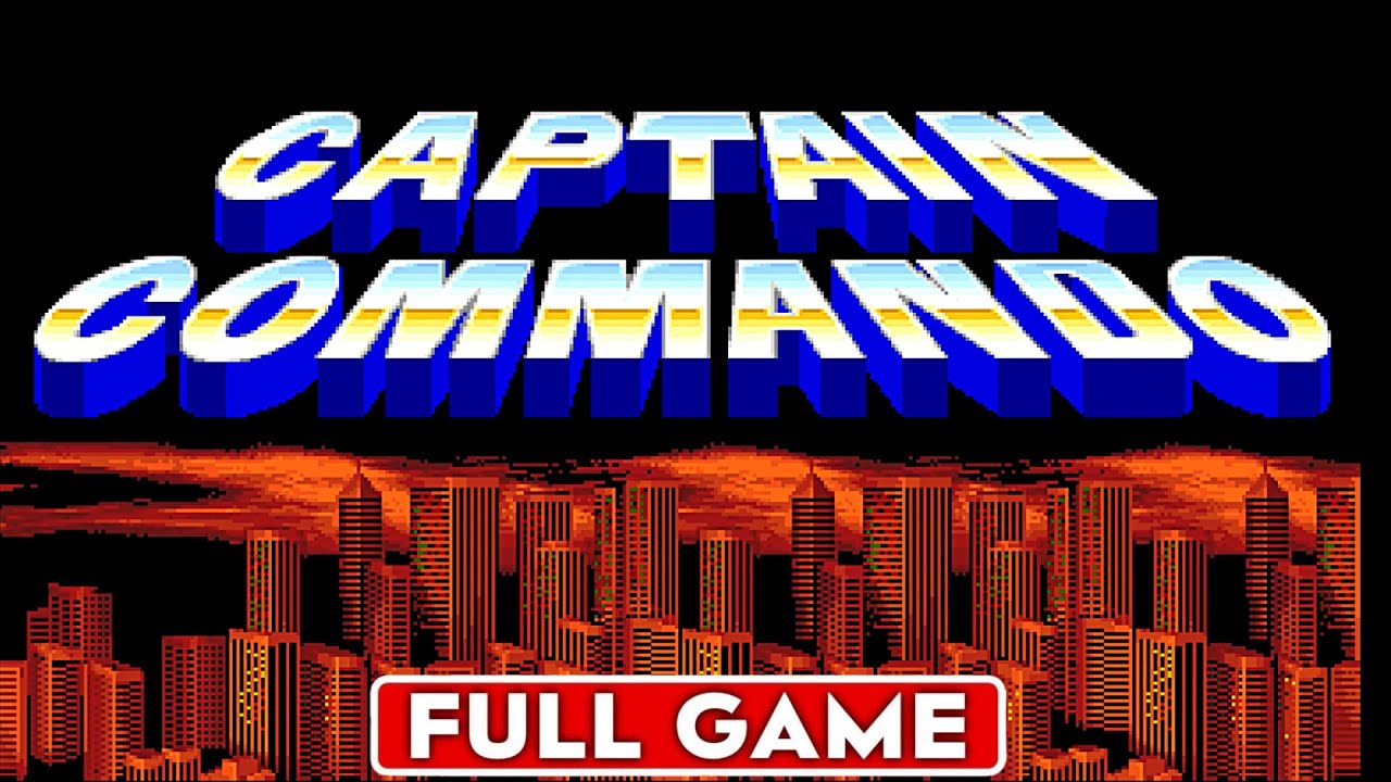 CAPTAIN COMMANDO |RETRO ARCADE Playthrough