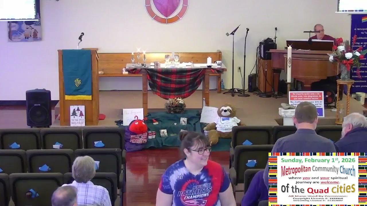 MCCQC Worship Service - 02.01.26 - 4th Sunday after Epiphany