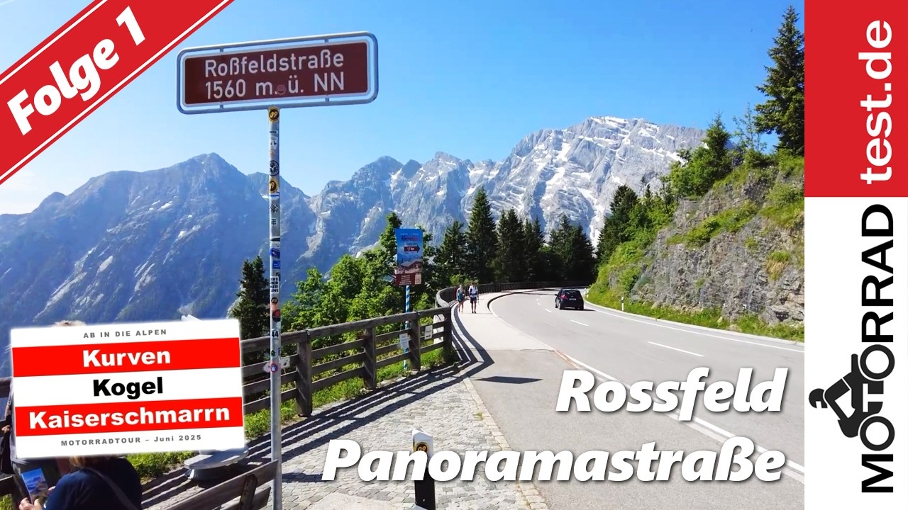 Rossfeld Panoramastraße | Kurven Kogel Kaiserschmarrn | Folge #1