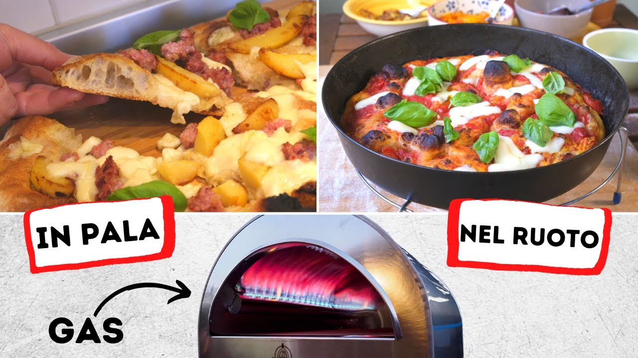 PIZZA IN PALA E ALLA ROMANA IN UN FORNO A GAS - È POSSIBILE?!