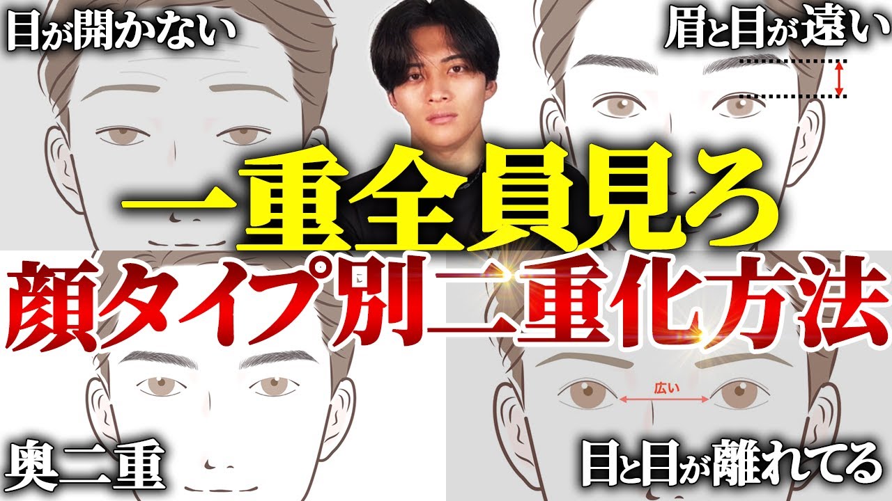 【”目“で人生変わる】一重男子が圧倒的にモテない理由&解消方法