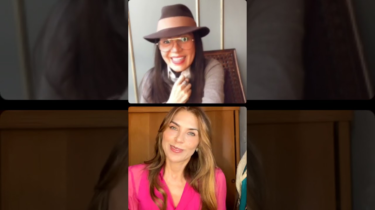 Instagram Live Yolanda Andrade & Lorena Meritano