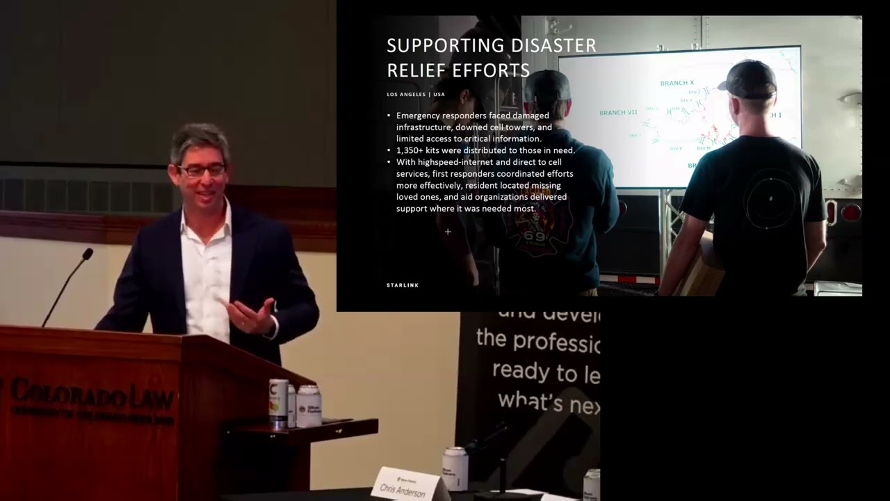Keynote: David Goldman, VP Satellite Policy at SpaceX | Challenges in Sustaining Space as a Resource