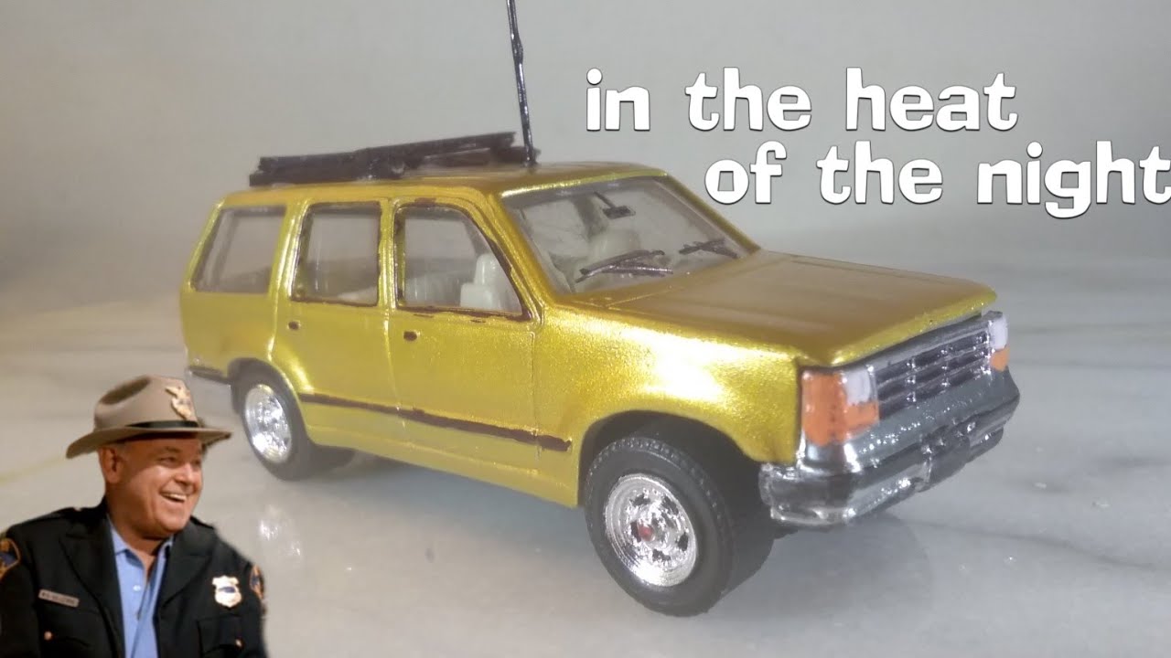 Custom Maisto Chief Bill Gillespie's 1988 Ford Explorer | In The Heat Of The Night (1988-1995)