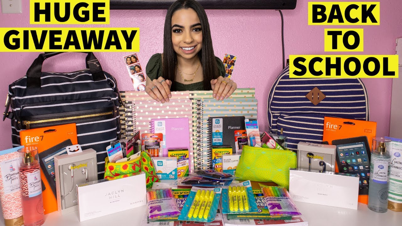 HUGE BACK TO SCHOOL GIVEAWAY 2020 (CLOSED)
