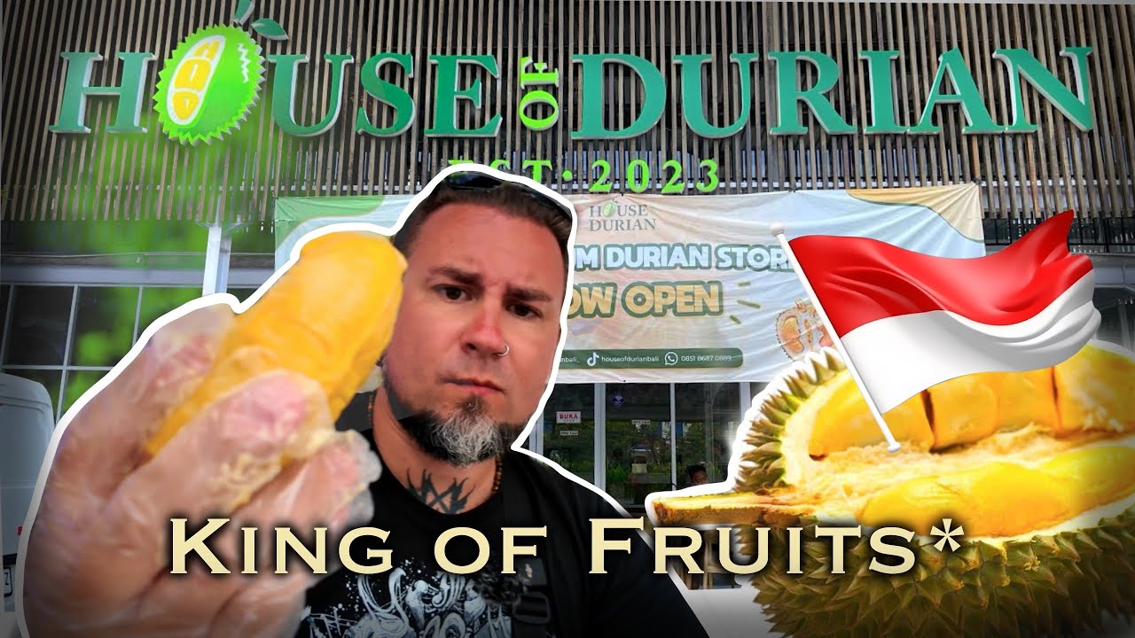Experiencing Durian For The First Time: Bali Food Adventure | On The Run