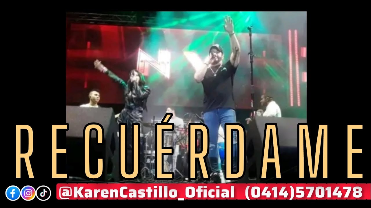 KAREN CASTILLO | COVER, RECU&Eacute;RDAME