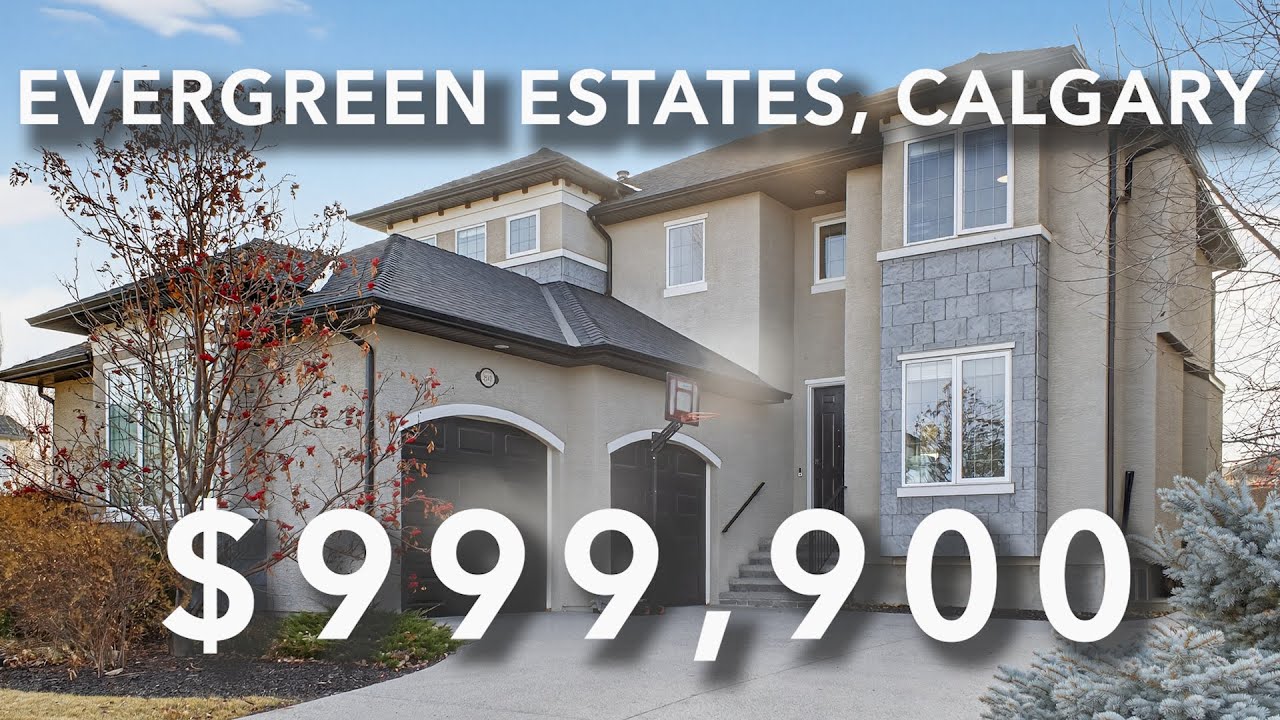 🏡 RARE Find in EVERGREEN ESTATES! | Executive Custom Home Tour #yycrealestate