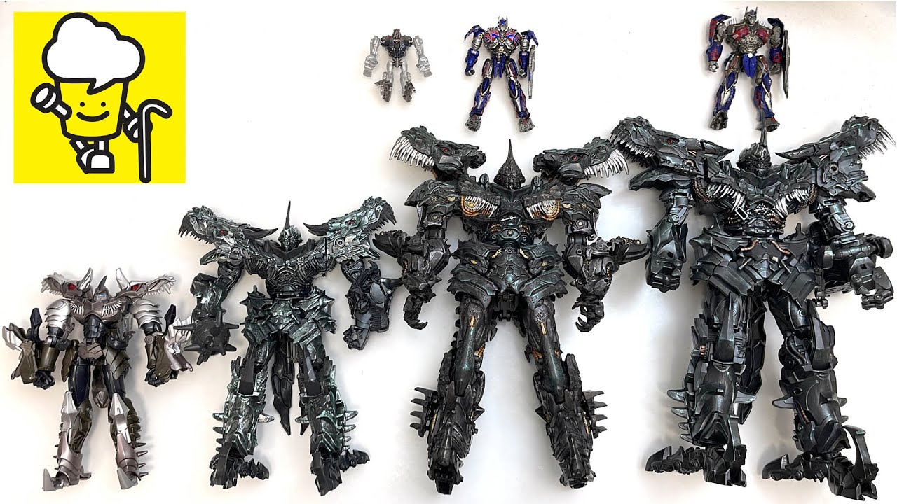Transformers Movie Grimlock Mini Studio Series WeiJian G-Creationランスフォーマー 變形金剛 robots to dinosaurs