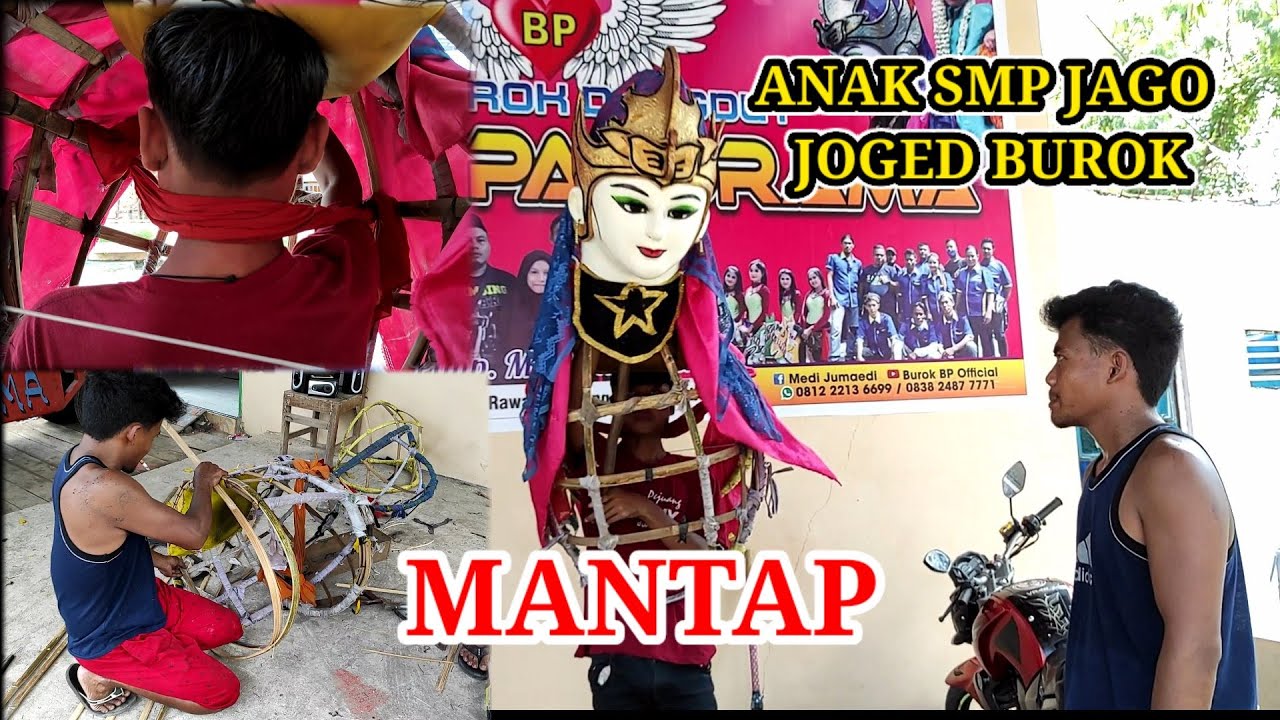 Terbaru Memperbaiki Badan Burok Yang rusak & Cara Joged Burok BINTANG PANORAMA