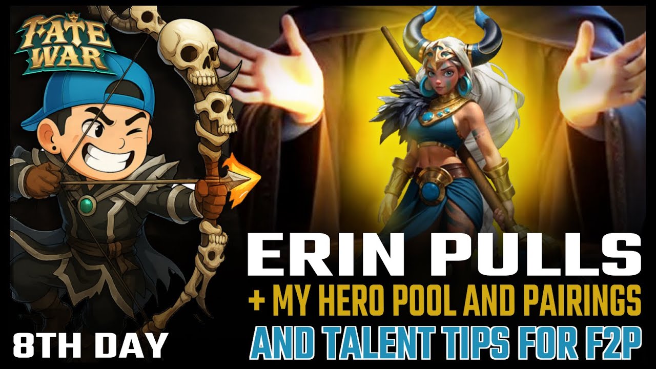 Fate War Tips  Erin Starglitter Pulls! My Hero Pool Review & random tips!