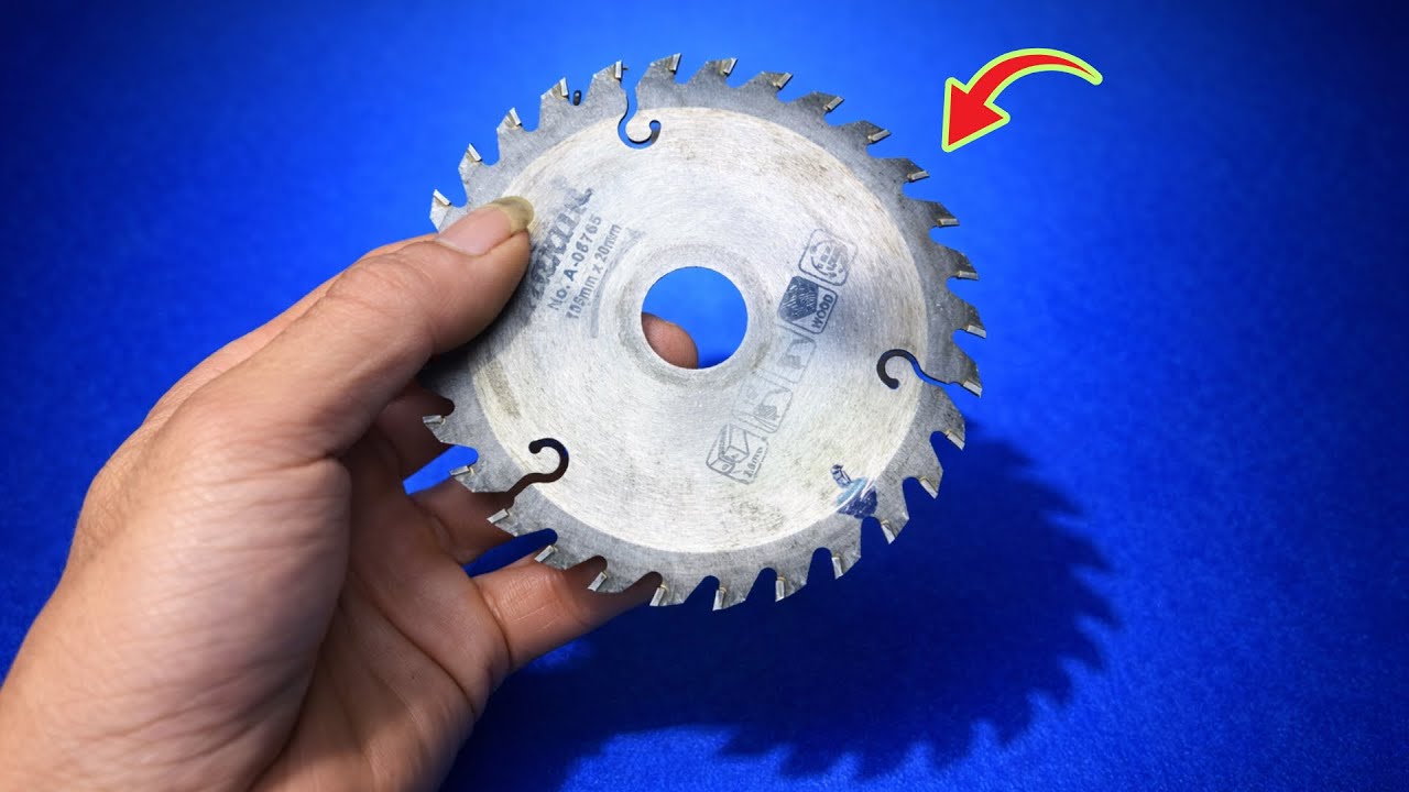 Billions of People Don’t Know This Amazing Secret! How to Sharpen a Wood Cutting Disc Razor-Sharp