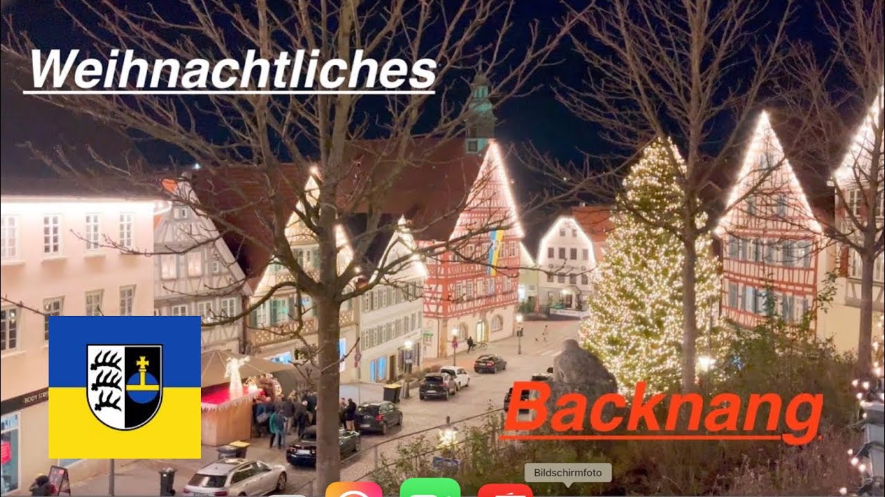 Weihnachtliches Backnang 2024