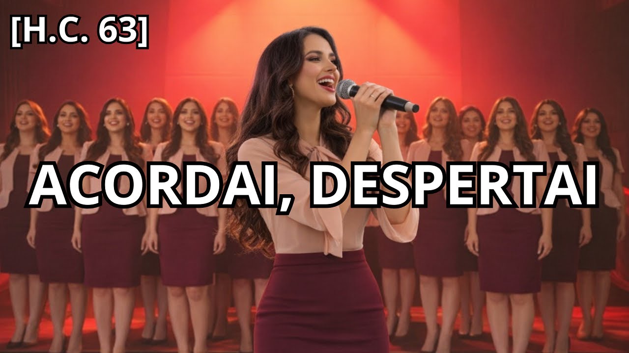 🎵 Acordai, Despertai! – Hino 63 da Harpa Cristã | Gospel Groove Alegre | Com Grupo Vocal Feminino