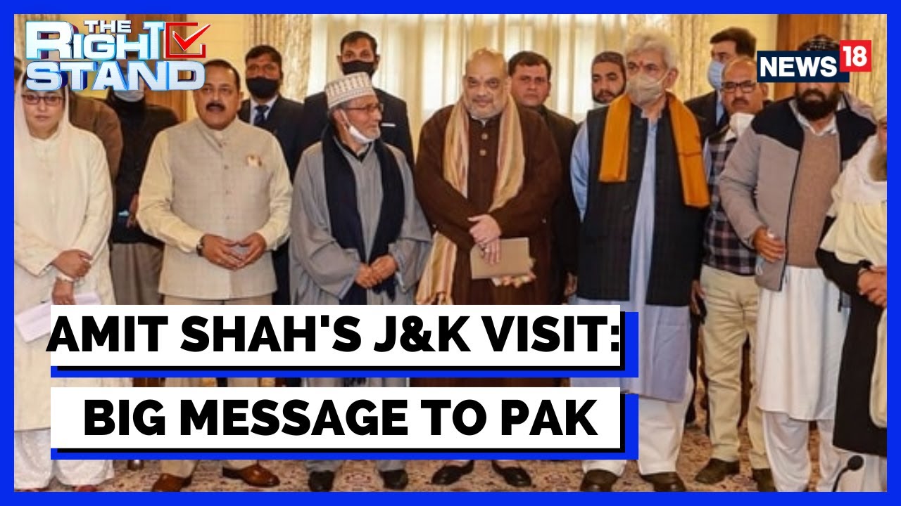 Jammu Kashmir News | HM Amit Shah Visits J&K: Security & Vikas Of Kashmir On Agenda | English News